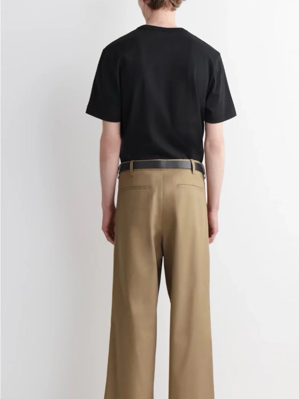 COS Men's Wide-Leg Cargo Pants in Khaki